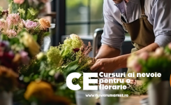 Ce cursuri trebuie sa ai pentru o florarie?