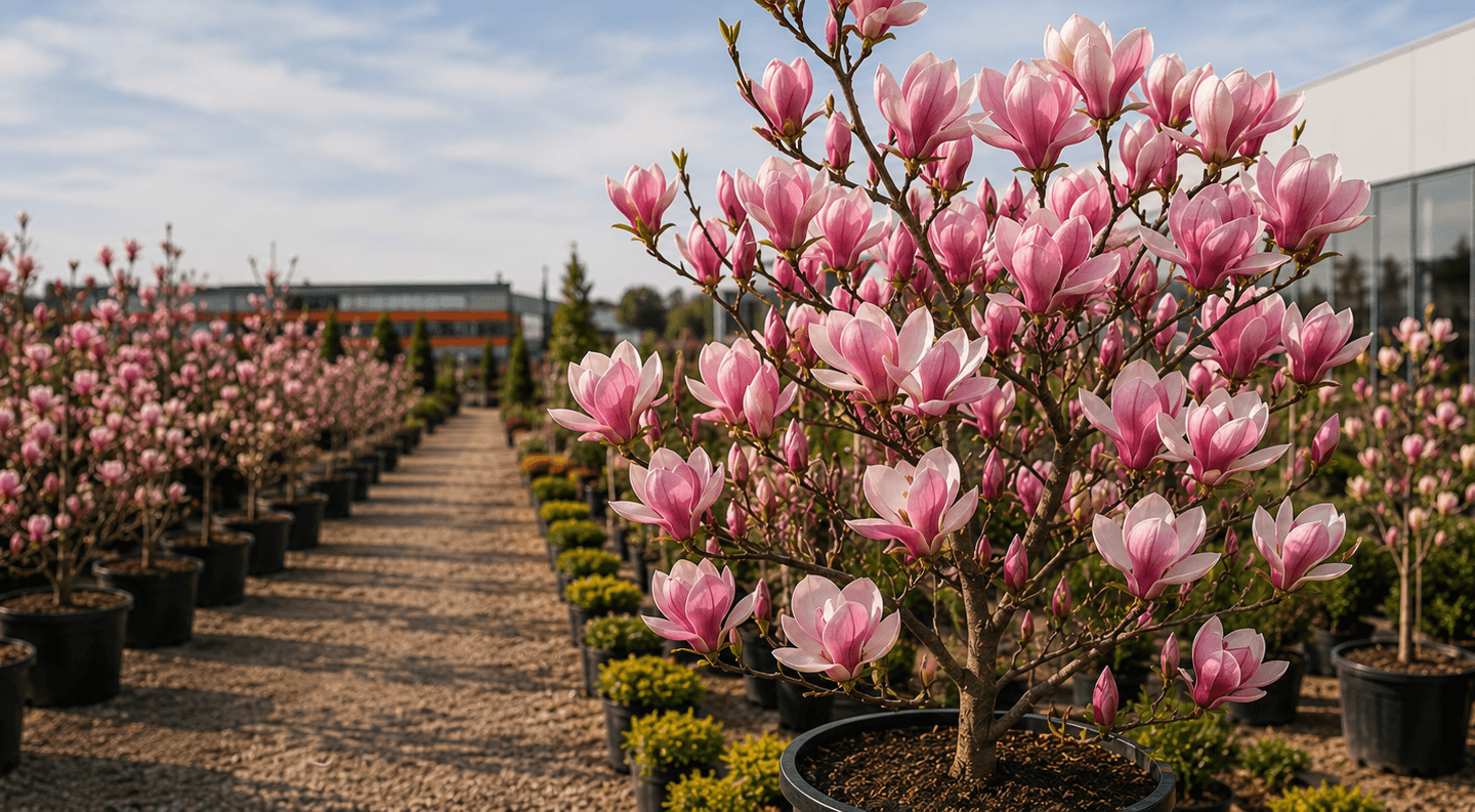 magnolii de vanzare bucuresti, magnolii la ghiveci in bucuresti garden center