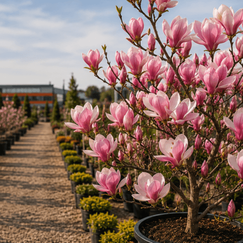 Magnolii de vanzare Bucuresti, magnolia la ghiveci