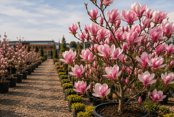 Magnolii de vanzare Bucuresti, magnolia la ghiveci