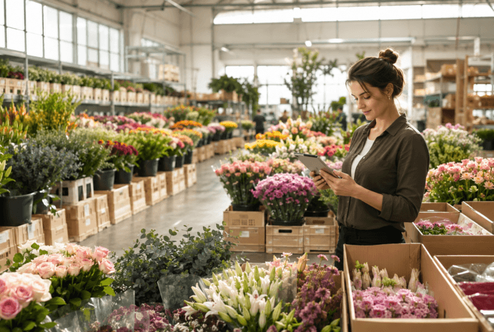 Comandă online flori en-gros, unde? Pe FlowersMarket.ro