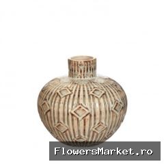 Keramiek Exclusief Bali vaas d19.5*20cm
