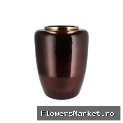 Julie Scotish Brown Vase Iron 33x33x45cm