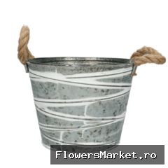 Zink Brent pot d21*16cm