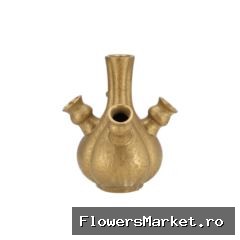 Rotterdam Gold Vase Tulip 20x20x23cm Nm