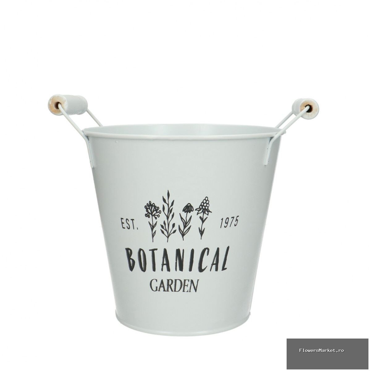 Zink Botanical pot d16*15cm