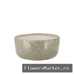Iron Stone Sand Bowl Round 26x26x12cm
