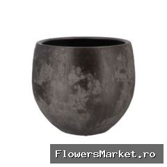 Bali Black Coal Pot 30x27cm