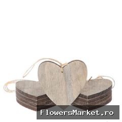 Moederdag Deco hanger hart 15cm x10