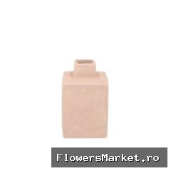 Lisboa Pink Vase Cube 14x14x14cm Nm