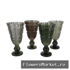 Fenna Dark Green Mix Vase Stand Ass 16x30cm Nm