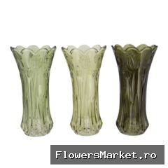 Delight Summer Green Mix Vase Tulip Ass 15x30cm Nm