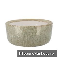 Iron Stone Sand Bowl Round 36x36x15cm