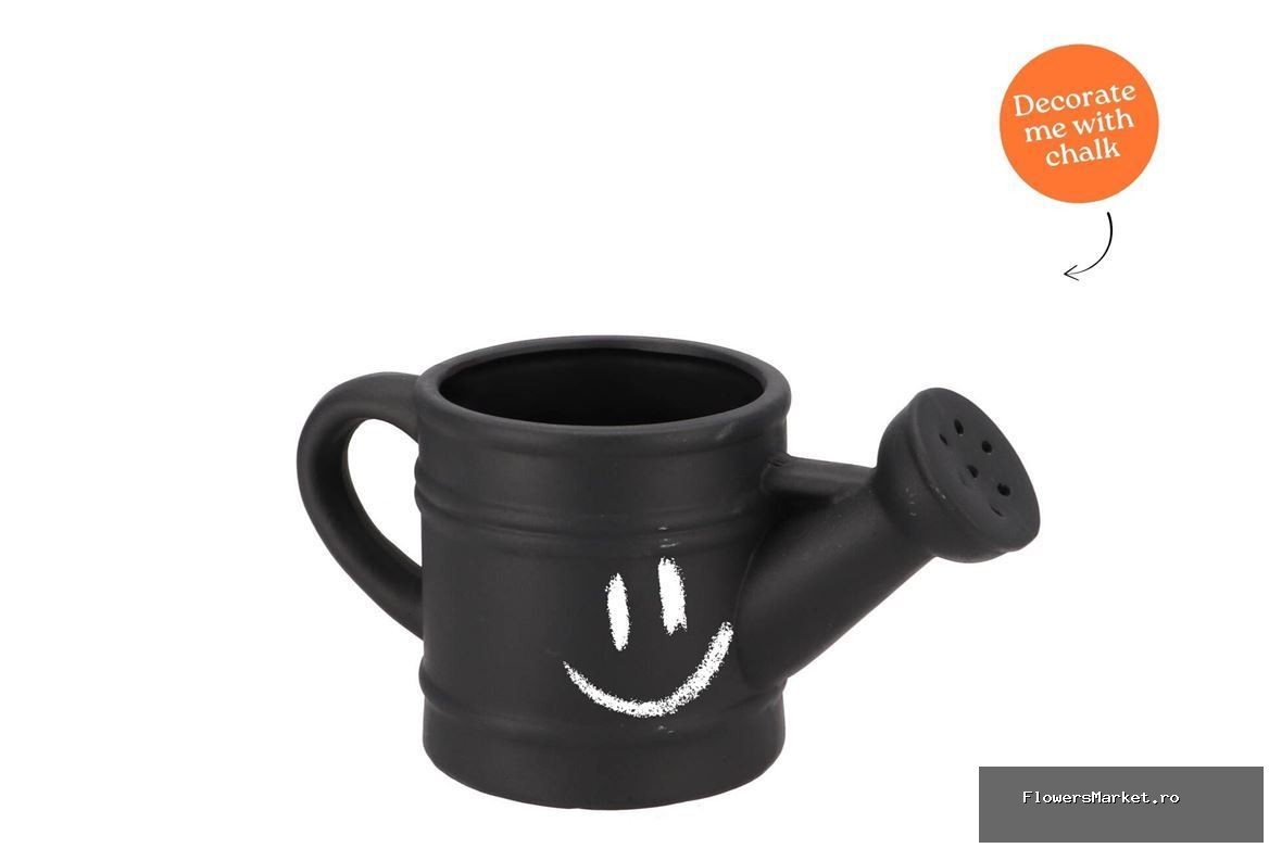 Chai Black Pot Can Ass 22x11x11cm Nm