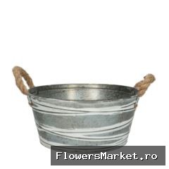 Zink Brent bak d22*10cm