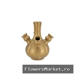 Rotterdam Gold Vase Tulip 17x17x17cm Nm