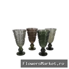 Fenna Dark Green Mix Vase Stand Ass 13x25cm Nm