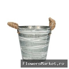 Zink Brent pot d16*15cm