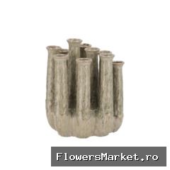 Inga Jahra Green Vase Tube Active Glaze 26x17x29cm Nm