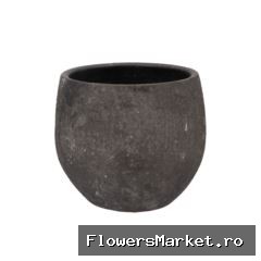 Bali Black Coal Pot 24x21cm