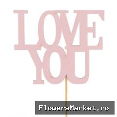 Moederdag 10cm Love You 9.5cm