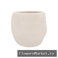 Lisboa White Pot 40x40x36cm