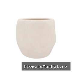 Lisboa White Pot 30x30x26cm