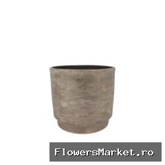 Romy Brown Pot 14x13cm
