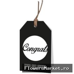 Labels Displ.Card GB Congr 5*8cm x12