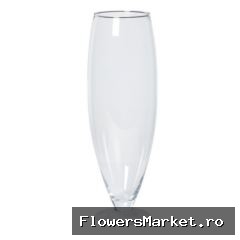 Glas Vaas Barbara/voet d17/22*67cm