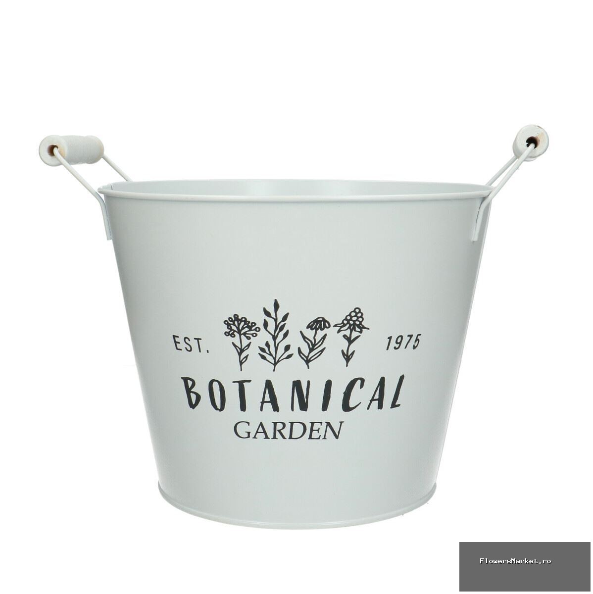 Zink Botanical pot d20*18.5cm