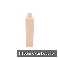 Lisboa Pink Vase Cube 11x11x45cm Nm