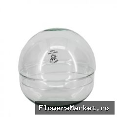 Glas Stolp Schaal d19.5*19.5cm