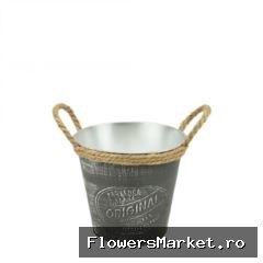 Zink Provence pot d15.5*15cm