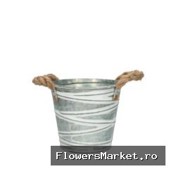 Zink Brent pot d13*12cm
