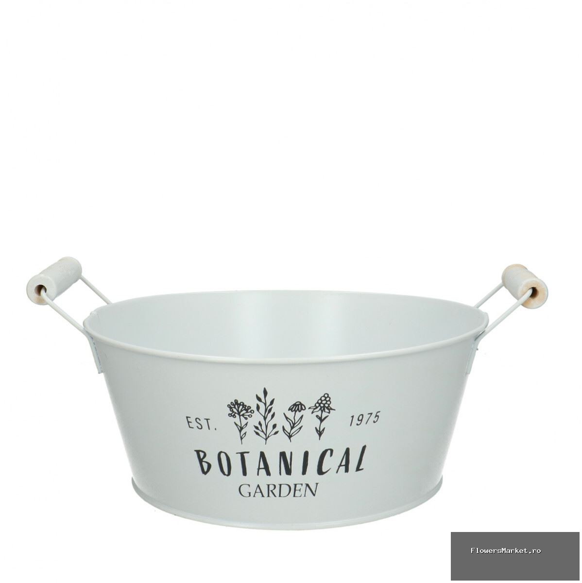 Zink Botanical bak d22*10cm