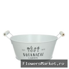 Zink Botanical bak d22*10cm