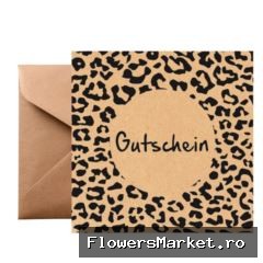 Labels Kadobon D 13*13cm x25 Panter