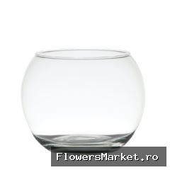 Glas Vaas Bol d20/14*15.5cm