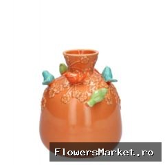 Keramiek Exclusief Birds flesvaas d05/14*16cm
