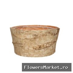 Hout Berk bak d24*12cm