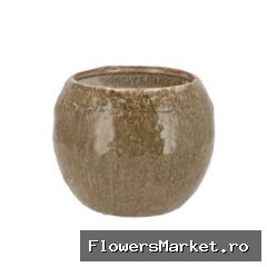 Iron Stone Sand Ball Pot 20x20x16cm Nm
