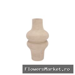 Lisboa Sand Vase Bulb High 18x18x34cm