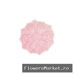 Bloom Cosmea Plate Light Pink 18x18x4cm Nm