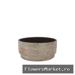 Romy Brown Bowl Round 24x13cm