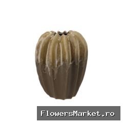 Dion Brown Vase Structure 20x20x23cm