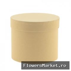 Boekethouder Hatbox karton d15*13cm