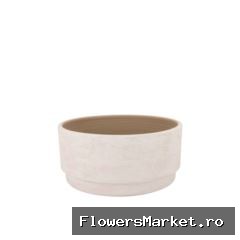 Romy Ecru Bowl Round 24x13cm