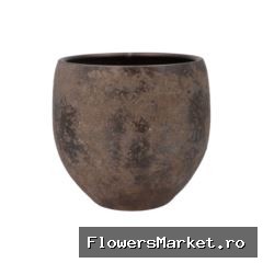 Bali Indonesian Grey Pot 35x32cm