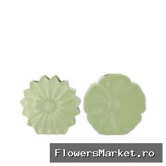 Bloom Green Vase Daisy Ass 30x9x30cm